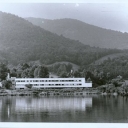 Historical photo of Black Mountain College building at Lake Eden